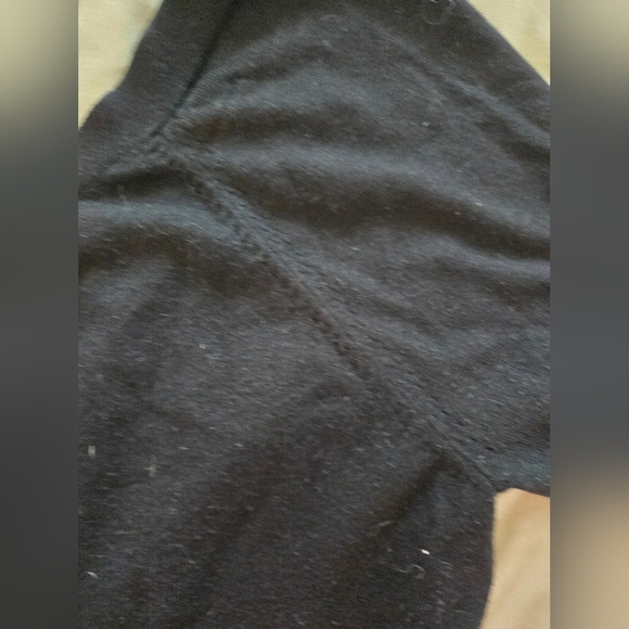 Victoria's Secret Sport Black Twist Back Sweater - Picture 5 of 5